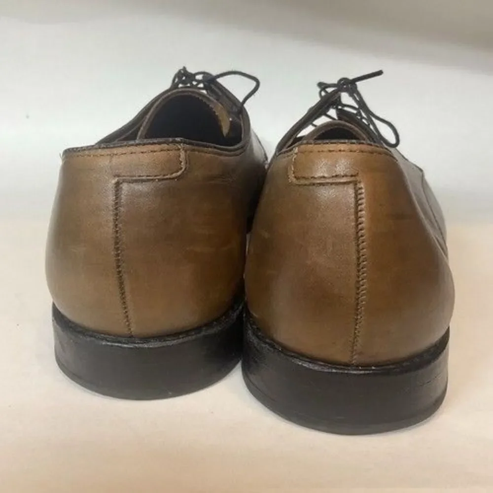 Allen‎ Edmonds Kenilworth Dark Brown Leather Lace Up Oxfords Men Size 11.5